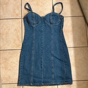Blue Denim Dress